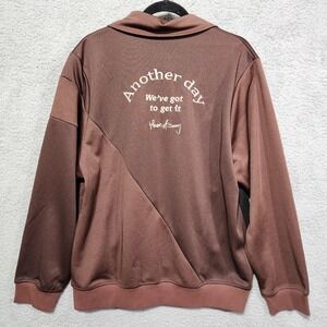 House Of Sunny Bowling Dad‎ Jacket Another Day We've Got To Get It Brown Size L